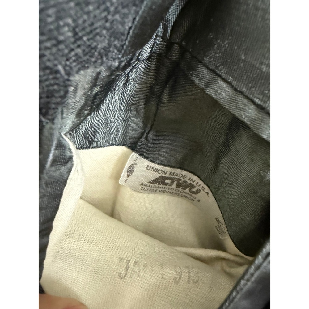 Christian Dior Monsieur Vintage 2pc Suit 40R 31x30 Gray Pinstripe Wool USA Made - Picture 6 of 15